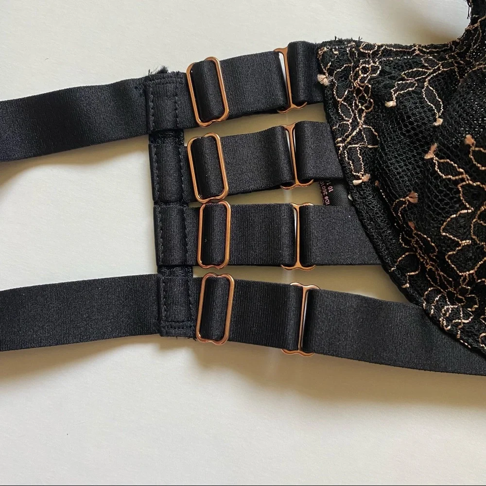 VS Very Sexy Unlined Demi 32D - worn 1x, like new